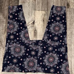 Torrid Blue Leggings-size 4-(26/28W)